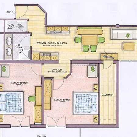 Daire Gaestehaus Trixl
